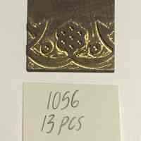 Hoole Flower and Bud Scroll Stamp Die, Design 1056