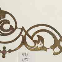 Hoole Triple Curling Lattice Template, Design 1258