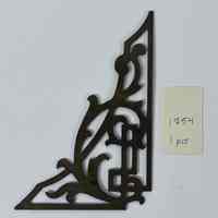 Hoole Corner Art Deco Stem with Leaves Template, Design 1754