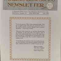 Miniature Book Society Newsletter. N.S. no.18 : July, 1993