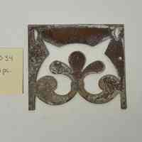 Hoole Fleur-de-lis Stamp Die Template, Design 2534