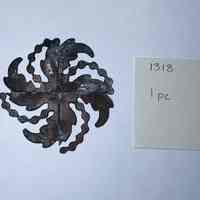 Hoole Leaf and Bud Mandela Template, Design 1318
