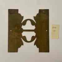Hoole Floral Linkage with Split Oval Stamp Die Template, Design 2016