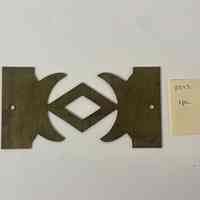 Hoole Diamond Vines with Crescent Moons on Sides Stamp Die Template, Design 2015