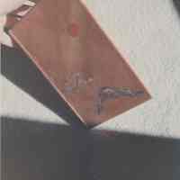 Photo of a book supported by a hand