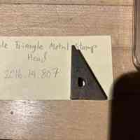 Hoole Triangle Metal Stamp Head