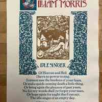 Idle Singer / William Morris