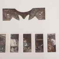 Hoole Curtain Banner Drape with Holes Stamp Die Template, Design 1972