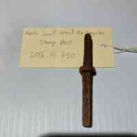 Hoole Small Wood Rectangular Stamp Post