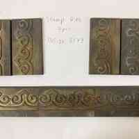 Hoole Diamond Arch and Curl Metal Stamp Dies, Design 2178