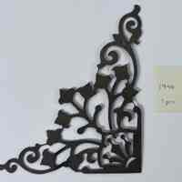 Hoole Corner Maple Leaves and Stems Template, Design 1740