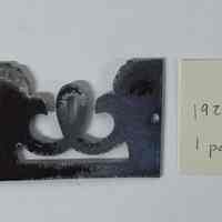 Hoole Fleur de Lis on Looping Vine Stamp Die Template, Design 1926