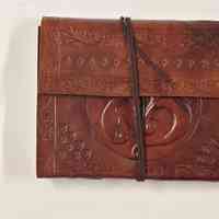 Hand tooled book