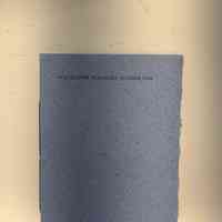 Waygoose Pamphlet Number One / Barbarian Press / Crispin Elsted