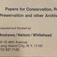 Papers for Conservation, Repair, Preservation and other Archival uses.