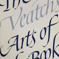 The Veatchs Arts of the Book Catalogue 61.
