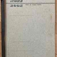 Stella Patri notebook; Japan, undated
