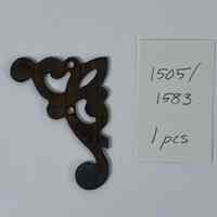 Hoole Corner with Leaf Swirls Template, Design 1505/1583