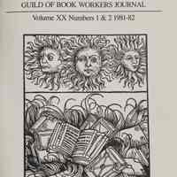 Guild of Book Workers Journal. 1981-82 ; v.20 no.1&2.