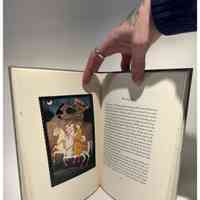          Inside of book, random insert pages
   