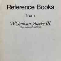 Reference Books from W. Graham Arader III.