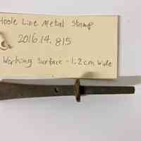 Hoole Line Metal Stamp