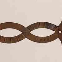 Hoole Ovals Ellipses Segmented Twist with Holes Stamp Die Template, Design 1938