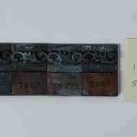 Hoole Stylised Page Break Acorn with Vines Stamp Die Template, Design 1927