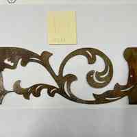 Hoole Curling Leaf Over Itself Stamp Die Template, Design 2572