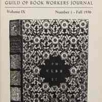 Guild of Book Workers Journal. Fall 1970; v.9 no.1.