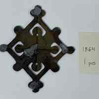 Hoole Diamond Stems with Buds and Flowers Template, Design 1864