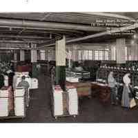 1910-1915 TW & CB Sheridan Installation of Perfect Binding Systems at Curtis Publishing