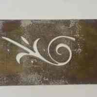Hoole Flower Swirl Stamp Die Template, Design 2538