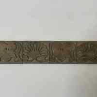 Hoole Fan Lotus with Vines and Leaves Stamp Die, Design 2390