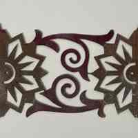Hoole Art Deco Sun and Vines Stamp Die Template, Design 2487