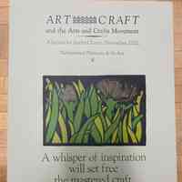 Art Craft and the Arts and Crafts Movement / The Institute of Philosopher & the Arts