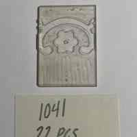 Hoole Arching Floral Scroll Stamp Die, Design 1041