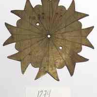 Hoole Starburst Or Circle With V-Cut Ribbons Template, Design 1274