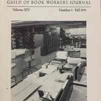 Guild of Book Workers Journal. Fall 1975 ; v.14 no. 1.