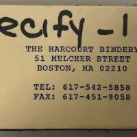 [Harcourt Bindery book cloth samples]