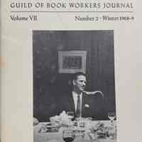 Guild of Book Workers Journal. Winter 1968-9; v.7 no.2.