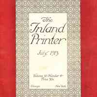 1913 The Inland Printer Magazine Vol 51 Issue 4