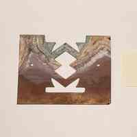Hoole Geometric Angular Diamonds with Holes Stamp Die Template, Design 1931