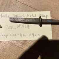 Hoole Square Metal Stamp