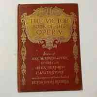 Book Cover / The Victor Book of the Opera