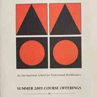 American Academy of Bookbinding, Summer 1993 course offerings