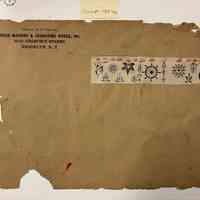 Hoole Envelope Front Displaying Designs 1718-1730