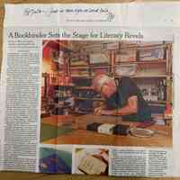 A bookbinder sets the stage for literary revels / by Alec Scott.