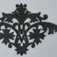 Hoole Damask Rhombus Pattern with Cross Patee Template, Design 1484