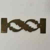 Hoole Leaves Vine twist with Circles Stamp Die Template, Design 2402